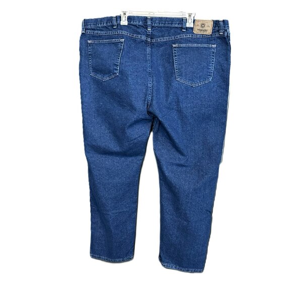 Men's Wrangler Jeans Size 50 X 30 Regular Fit Straight Leg - Picture 2 of 4